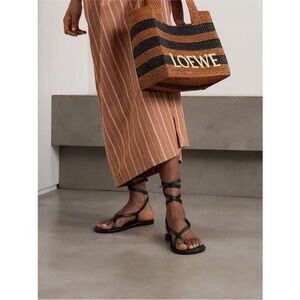 A.EMERY Elliot Leather Sandals Black